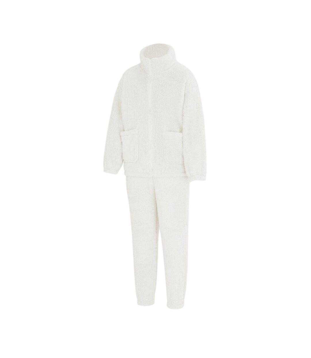 Ensemble De Vêtements De Détente Femme Blanc Miso-3
