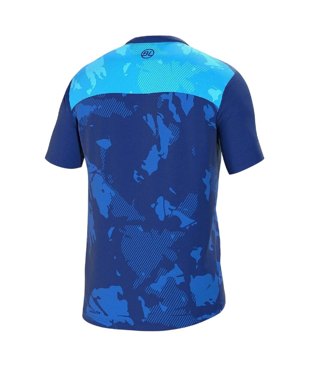 T-shirt Motif/style Camouflage Homme Bleu Marine Bicycle Line-2