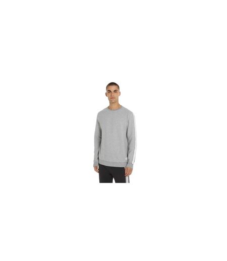 Mens Lounge Cotton Sweatshirt Grey Heather Marl Tommy Hilfiger