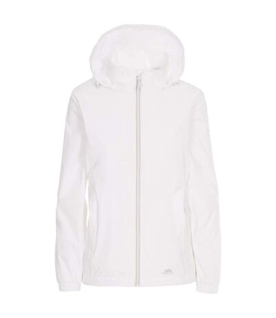 Trespass Womens/Ladies Sabrina Waterproof Jacket (White)
