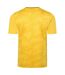 Mens triassic logo short-sleeved jersey yellow/empire yellow Umbro