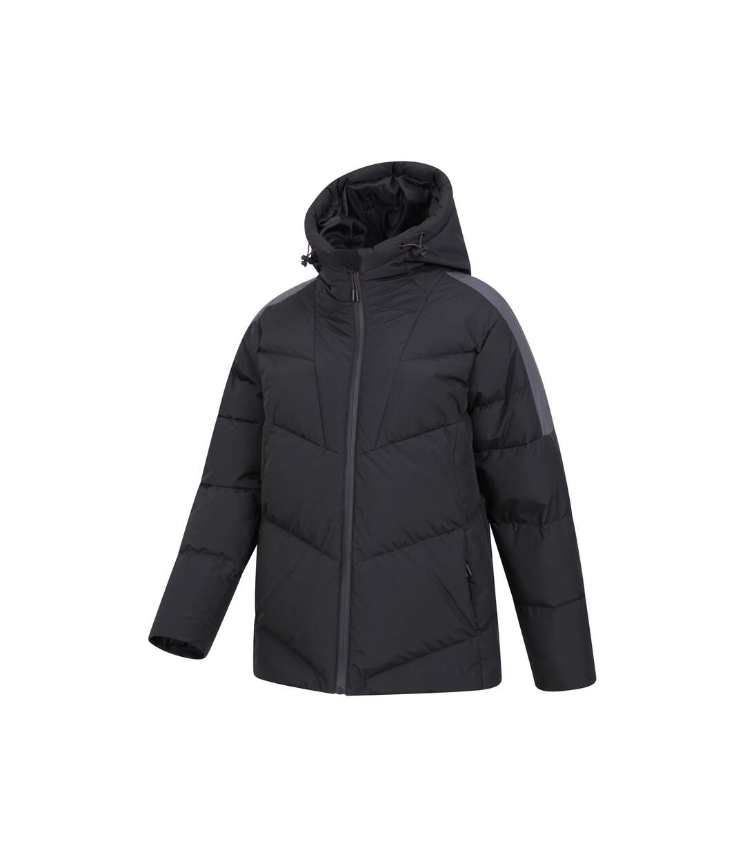 Womens/ladies oslo extreme down padded jacket black Mountain Warehouse-3