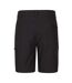 Short cargo trek homme noir Mountain Warehouse