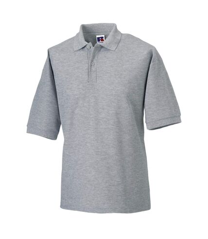 Russell Mens Classic Short Sleeve Polycotton Polo Shirt (Light Oxford) - UTBC566