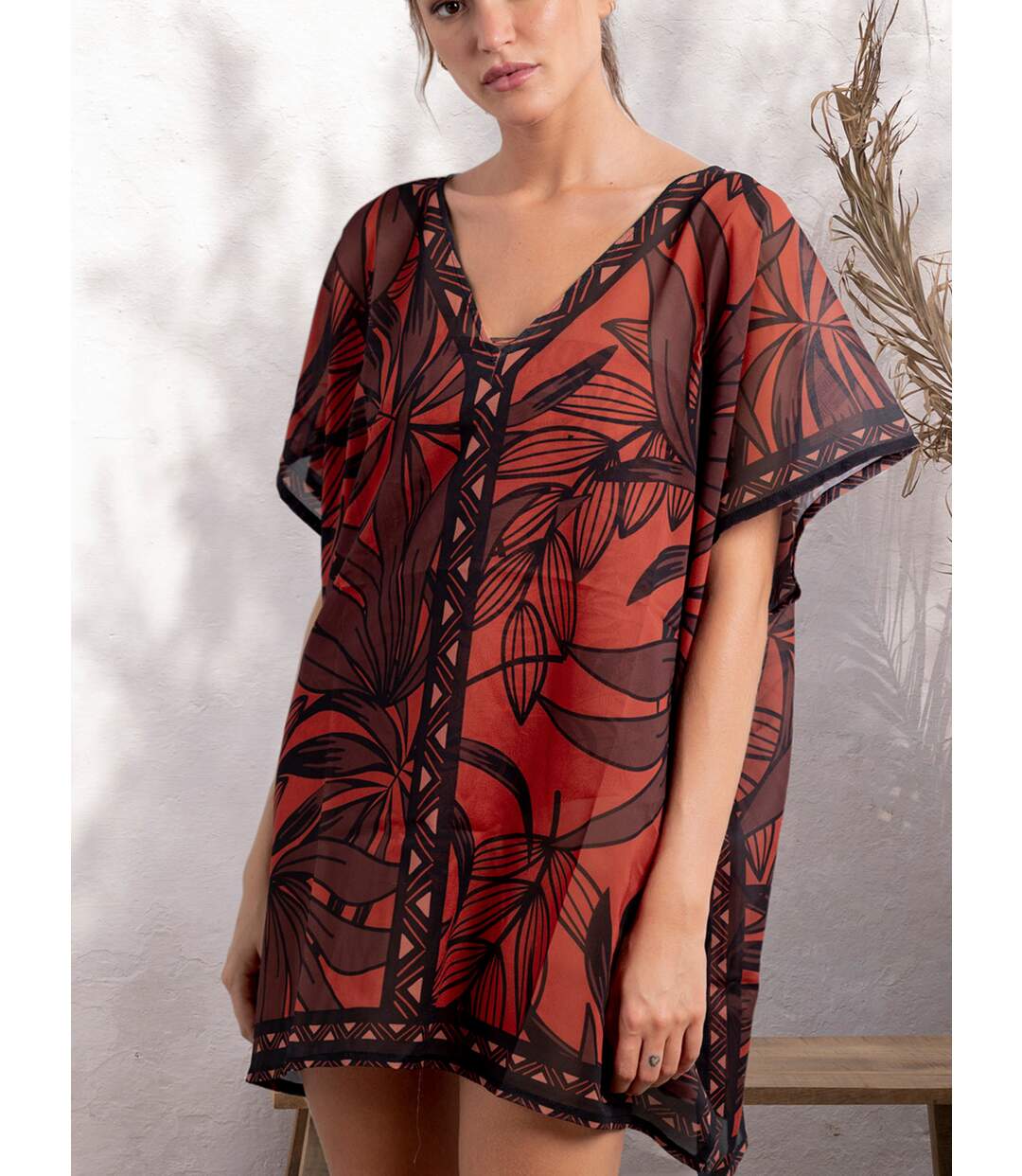 Caftan de plage Sunset Palm Admas