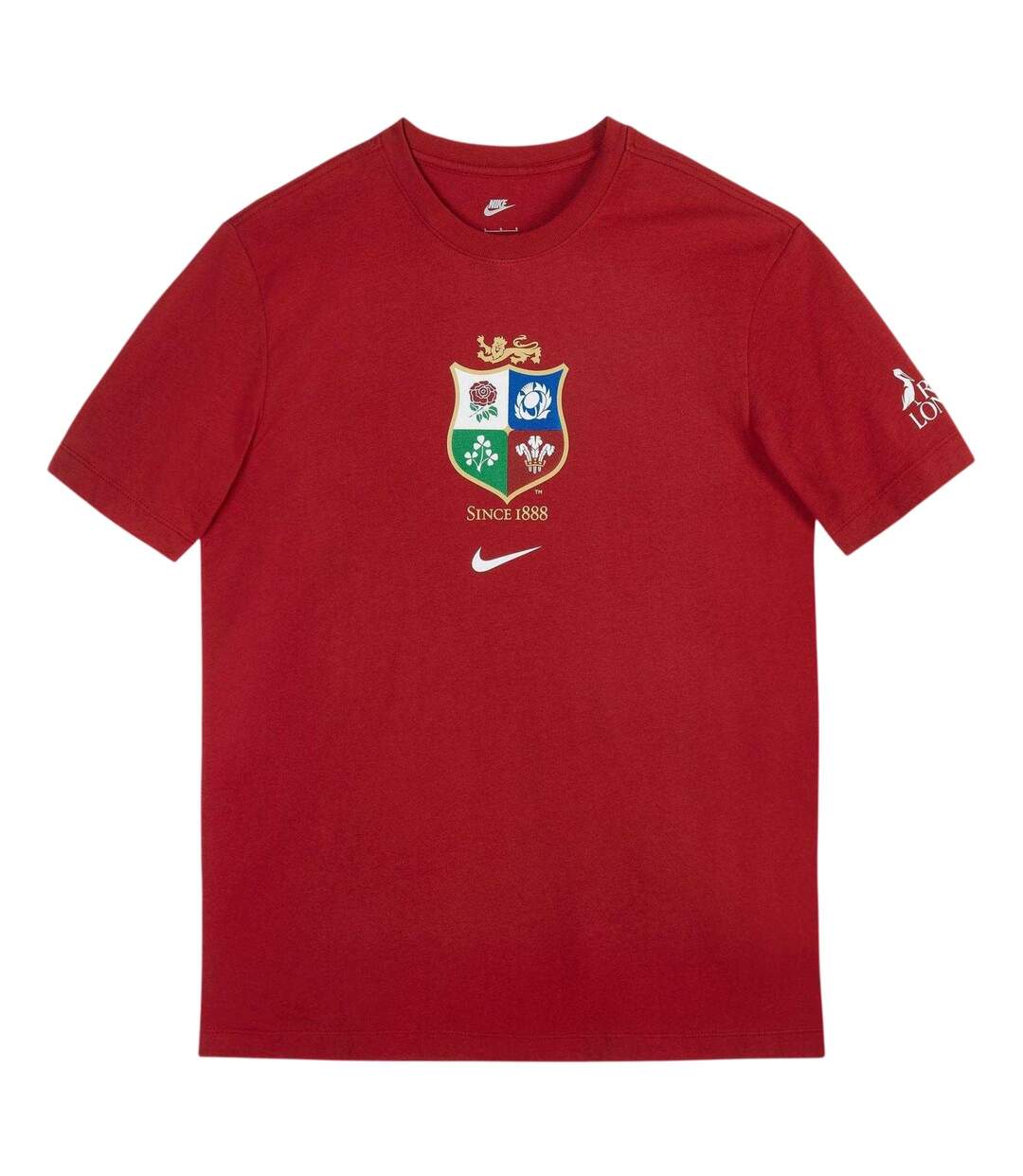 T-shirt Motif/style British & Irish Lions Homme Rouge Blanc Nike-1