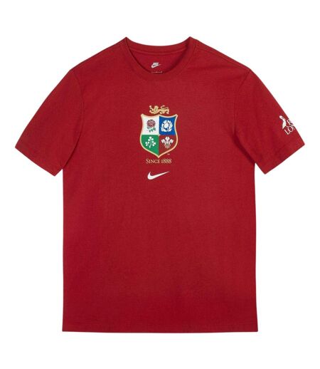T-shirt Motif/style British & Irish Lions Homme Rouge Blanc Nike