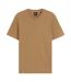 T-shirt Motif/style Bulles Homme Beige Boss-2