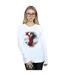 Disney Sweatshirt Womens/Ladies Mulan Movie Sword Poster (Blanc) - UTBI26642-2