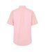 Chemise Manches Courtes Motif/style Logo Classic Homme Délavé Rose Gant-3