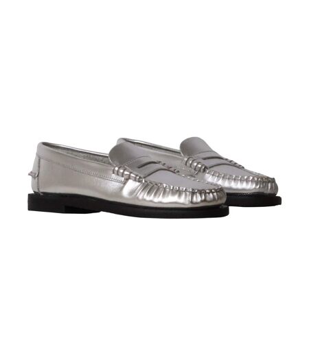 Mocassin Cuir Docksides Sebago Dan Met Woman
