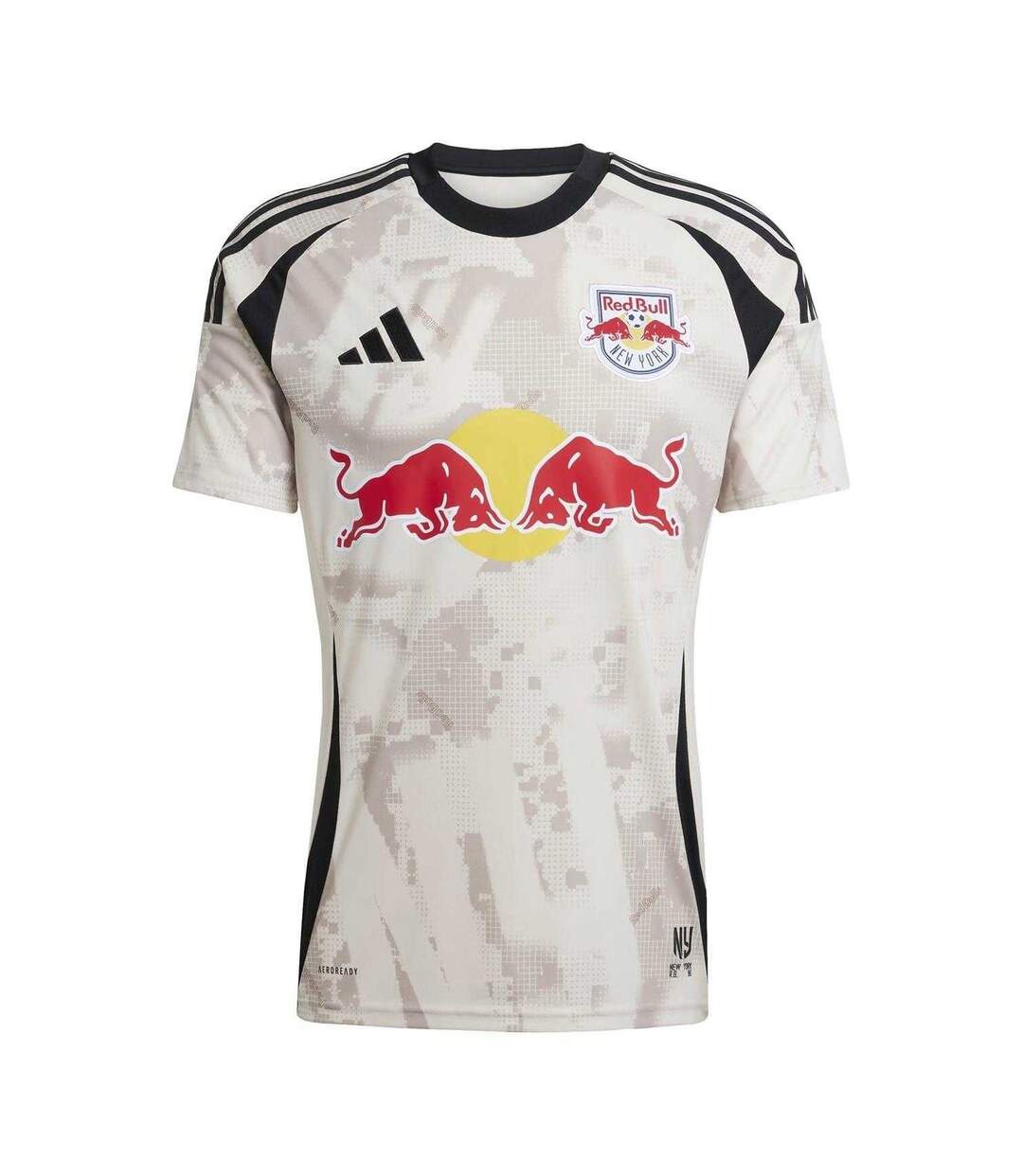 Mens 25/26 Adidas Away Jersey Ivory New York Red Bulls-2