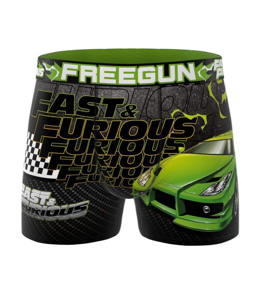 Lot de 4 boxers homme Fast and furious Freegun-5