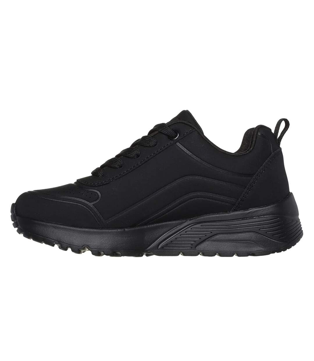 Baskets uno lite fille noir Skechers-2