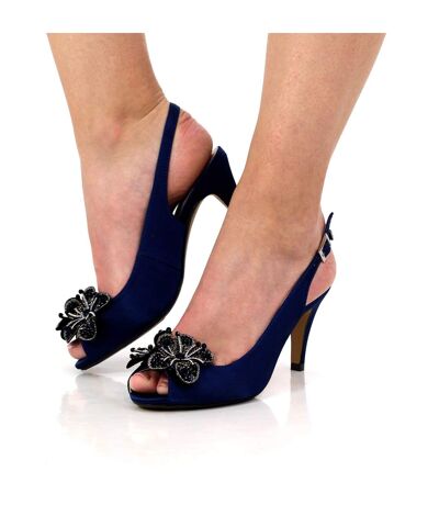 Escarpins Ankara Femme Bleu Marine Lunar