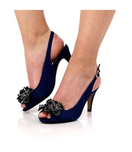 Escarpins Ankara Femme Bleu Marine Lunar
