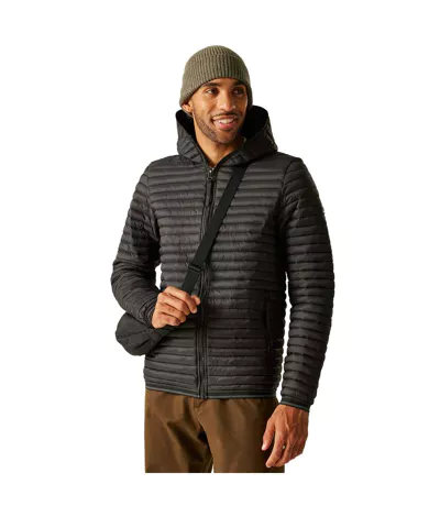 Doudoune Matelassée Rigain Homme Noir Regatta
