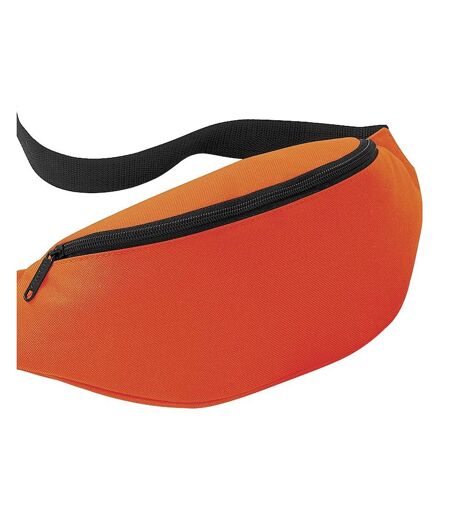 Pack Of 2  Adjustable Belt Bag 2.5 Litres  Orange Bagbase