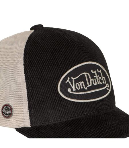 Casquette baseball premium filet en velours côtelé et patch LOFB50 Vondutch
