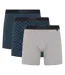 3 Pack Mens Soft Breathable Cotton Boxer Brief Underwear-1
