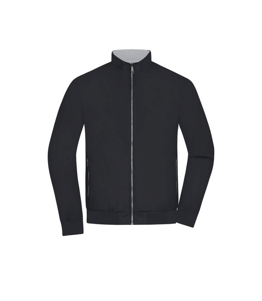 Blouson Homme Noir Argenté James And Nicholson-1