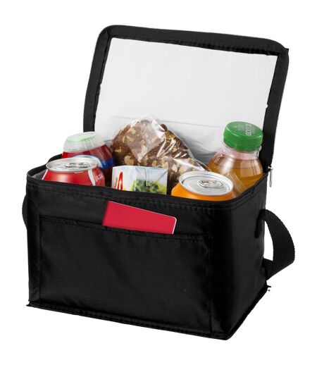 Bullet Kumla Lunch Cooler Bag (Pack of 2) (Solid Black) (8 x 6 x 6 inches) - UTPF2444