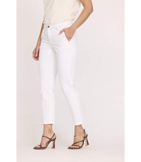 Pantalons JEMILA CR Optic white