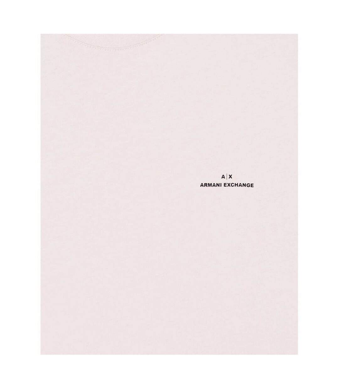 T-shirt Motif/style Logo Homme Blanc Armani Exchange-3