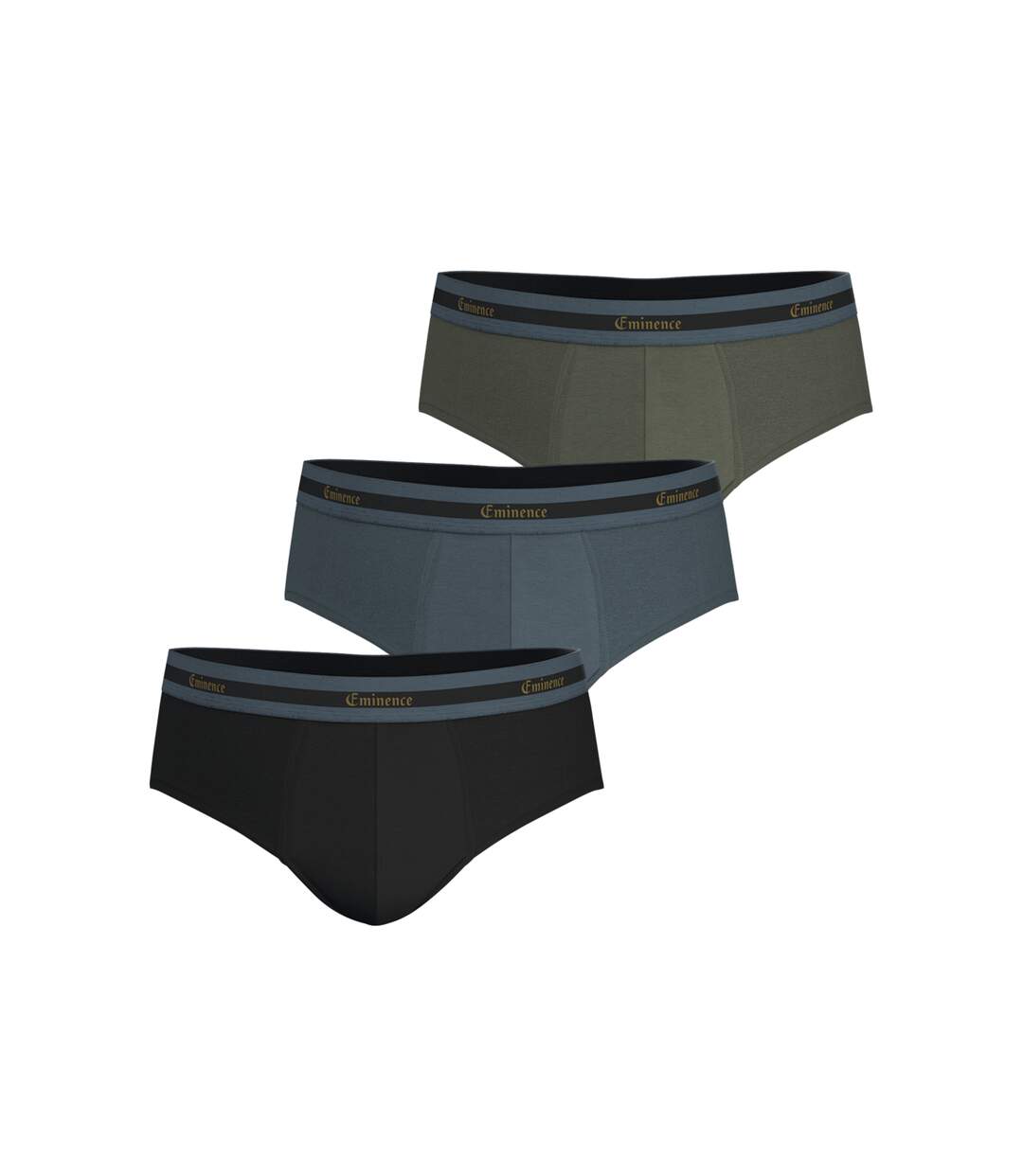 Lot de 3 slips homme Edition limitée Noël Eminence-5