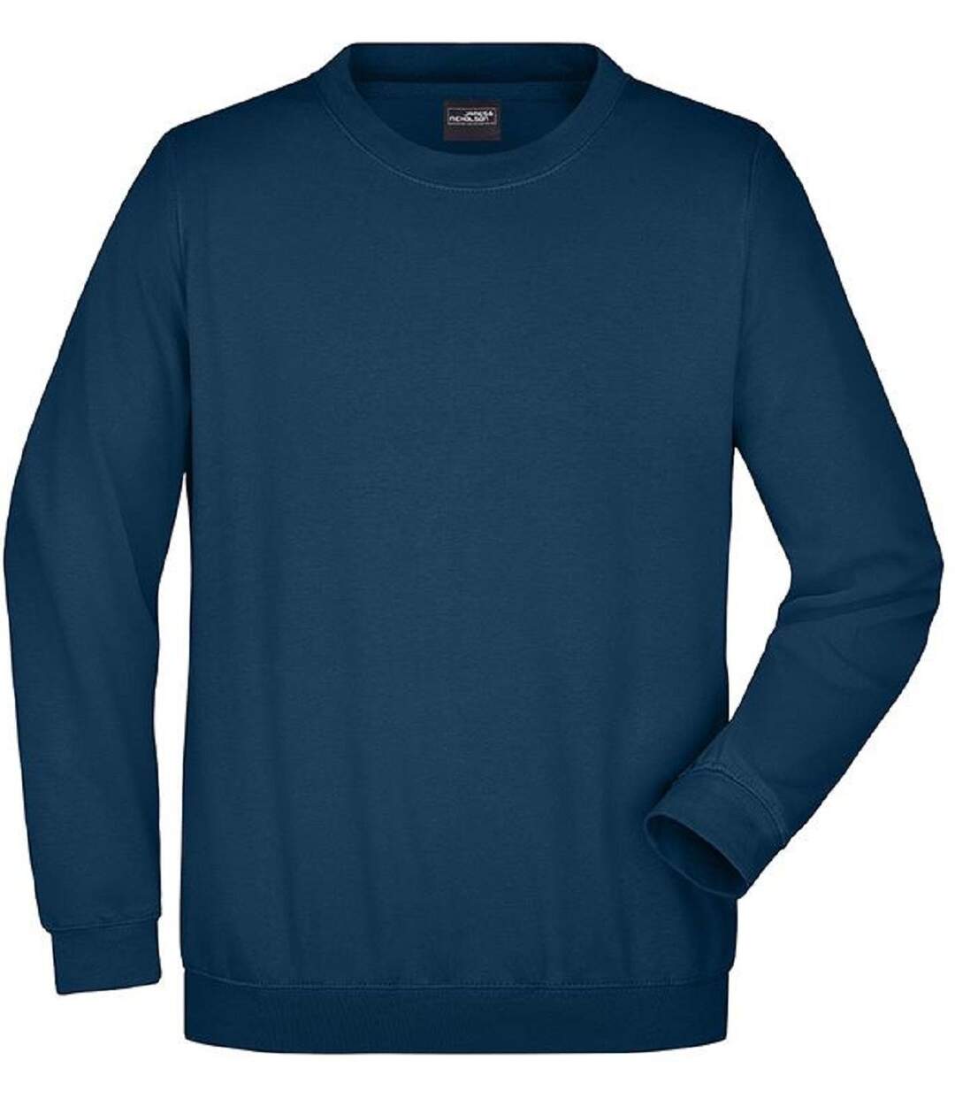Sweat-shirt col rond - JN040 - bleu pétrole - mixte homme femme-2