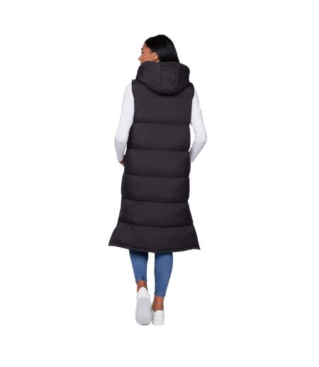 Veste Sans Manches Alaiya Femme Noir Crosshatch