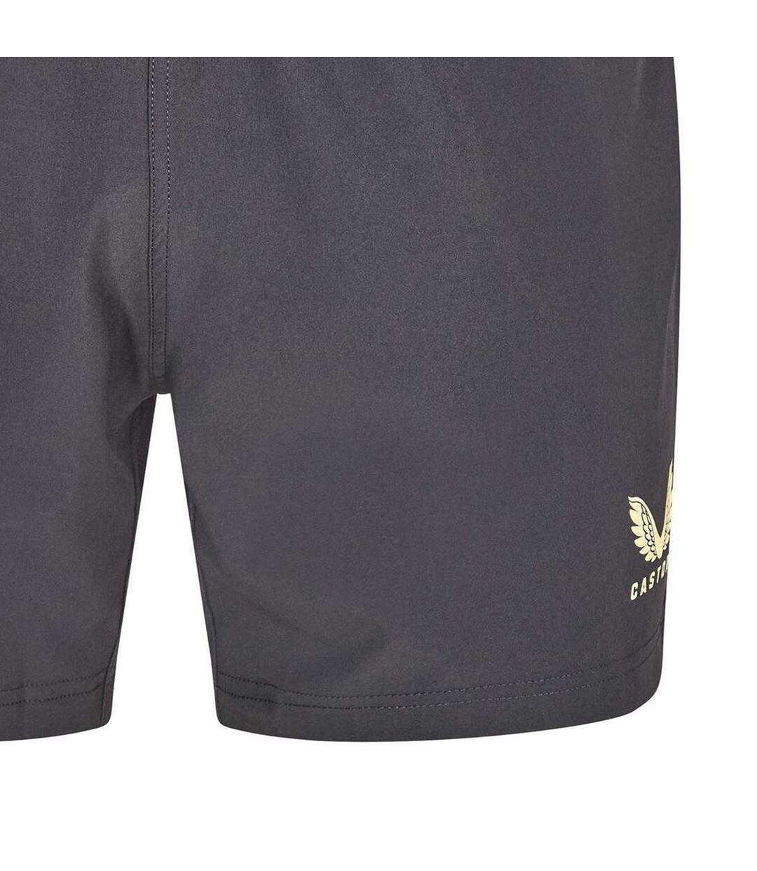Womens/ladies Performance Bath Rugby Shorts Caviar Castore-2