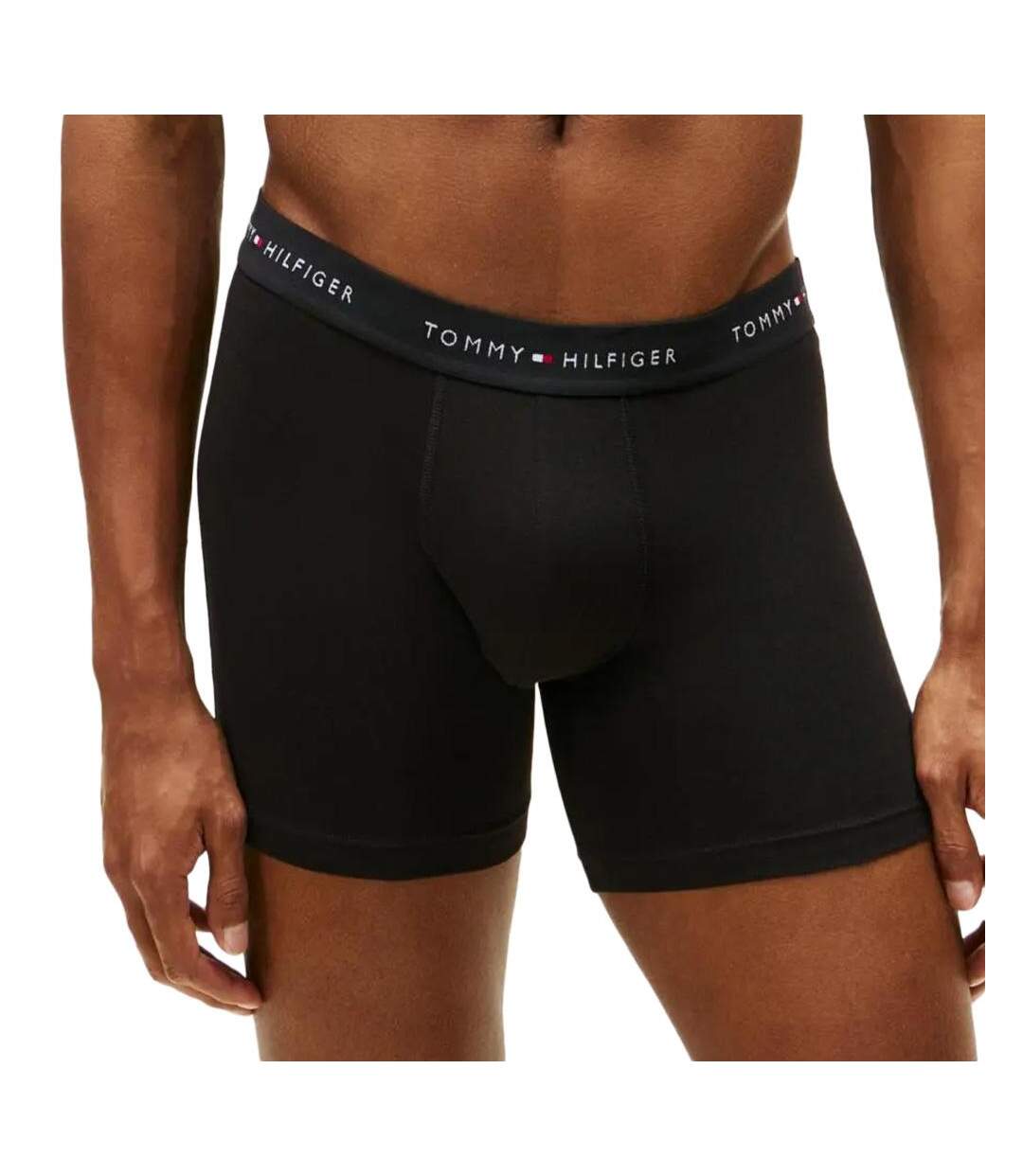 x3 lot de 3 boxers noir homme tommy hilfiger um0um02765-2