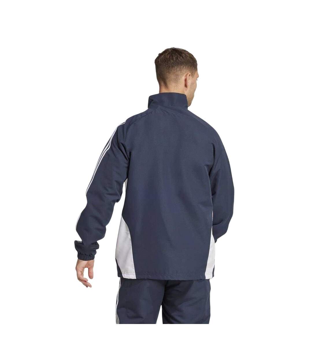 Mens Ubp Real Madrid Cf Tracksuit Top Night Navy Adidas-3