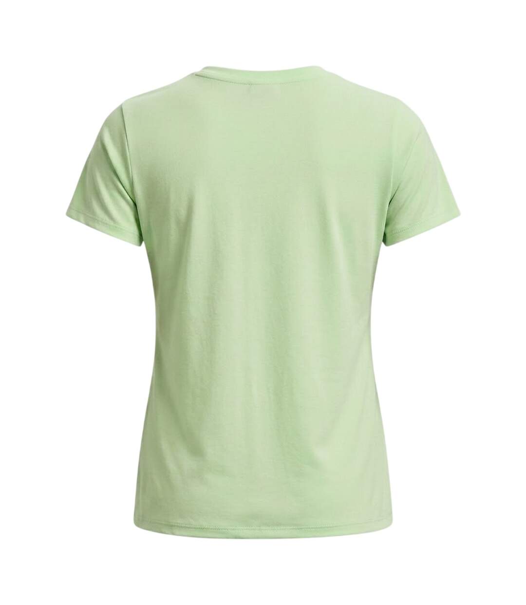 Womens/ladies V Neck T-shirt Lime White Under Armour-3