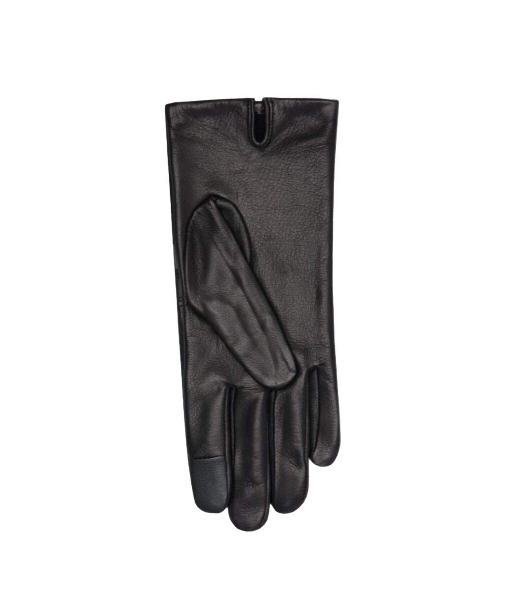Gants Motif/style En Relief Re-lock Femme Noir Calvin Klein-3