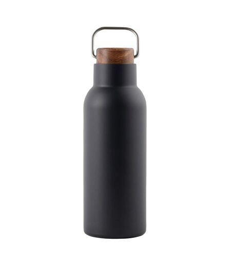 Ciro recycled stainless steel 580ml bottle one size black Vinga