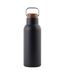 Ciro recycled stainless steel 580ml bottle one size black Vinga-1