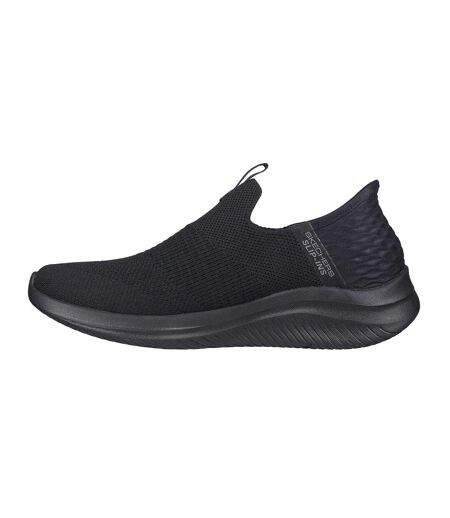 Baskets Coupe Extensible Ultra Flex 3.0 Cozy Streak Adulte Noir Skechers