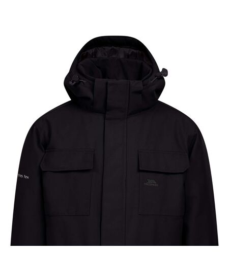 Mens Skerry Waterproof Jacket Black Trespass