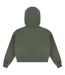 Sweat court à capuche liza femme vert lichen foncé Hunter-2