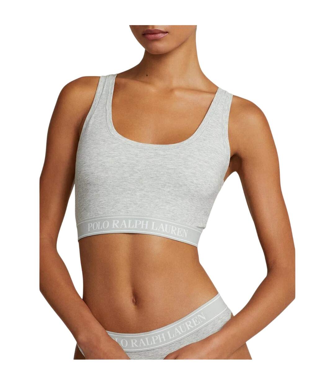 Brassière Motif/style Logo Femme Gris Ralph Lauren-4