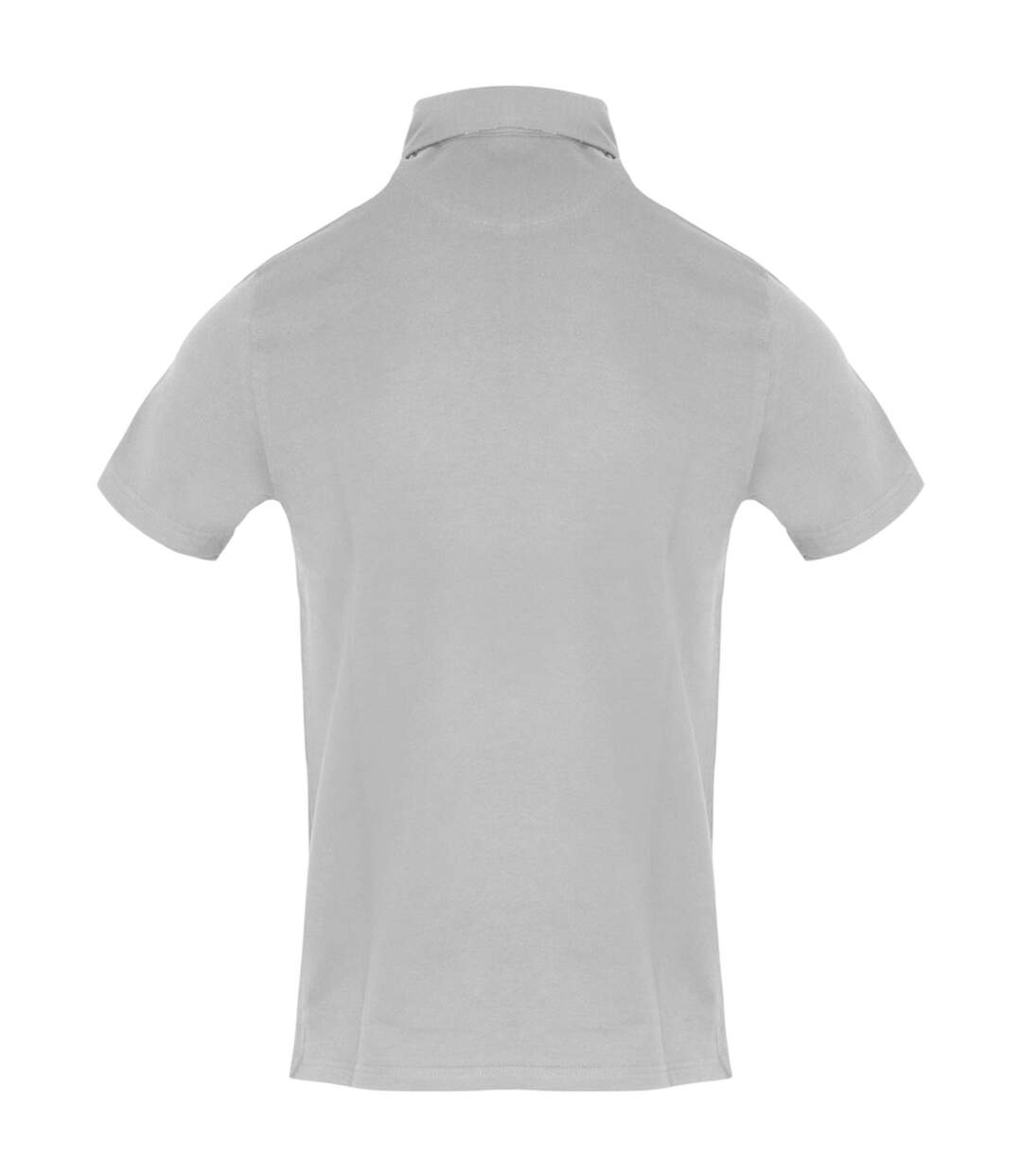 Polo Motif/style Logo Brodé Homme Gris Aquascutum-2