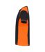 Mens Ambition Visibility T-shirt Visibility Orange Clique-3