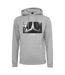 Sweat À Capuche Pray Homme Gris Chiné Mister Tee-2