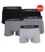 Boxers Sports Homme Gris Noir Gris Foncé Reebok-1
