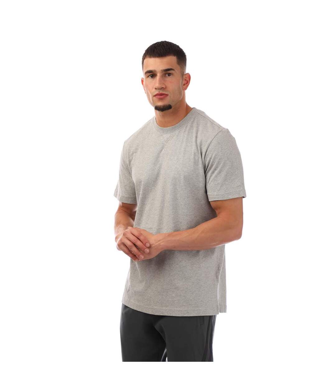 T-shirt All Szn Homme Gris Chiné Adidas-2