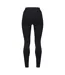 Ladies Essentials Black Leggings Sculpting Supportive Recycled Stretch Fit-2