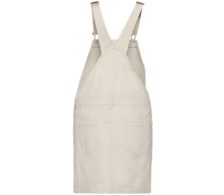 Robe salopette - Femme - PAT5010 - beige ivoire