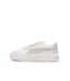 Baskets blanches/grises femme puma cali-1